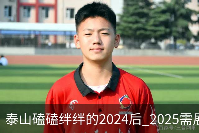泰山磕磕绊绊的2024后 2025需展现清晰的发展方向